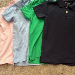 J. Crew Factory Kids Polo Set - Pink, Light Blue, Green, Navy